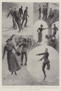 Figure-Skating at the National Skating Palace by Henry Charles Seppings Wright